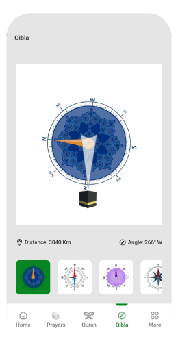 Deeniapp - Qibla